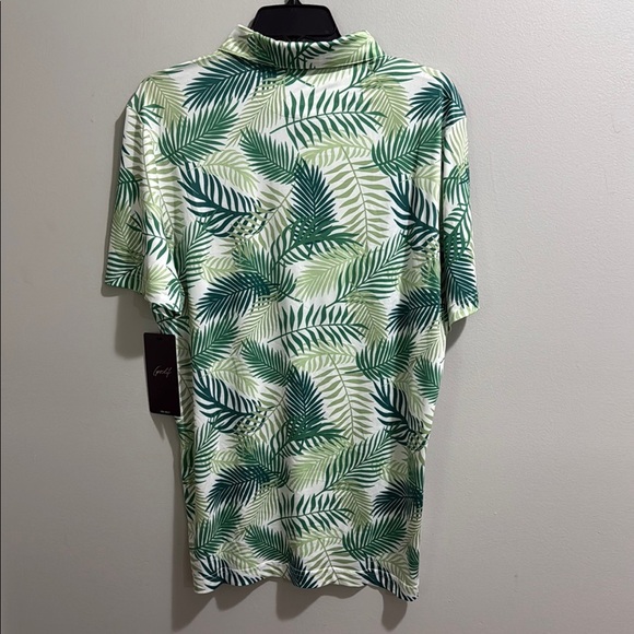 RBX Golf Green Tropical Men's Shirt - Picture 8 of 9